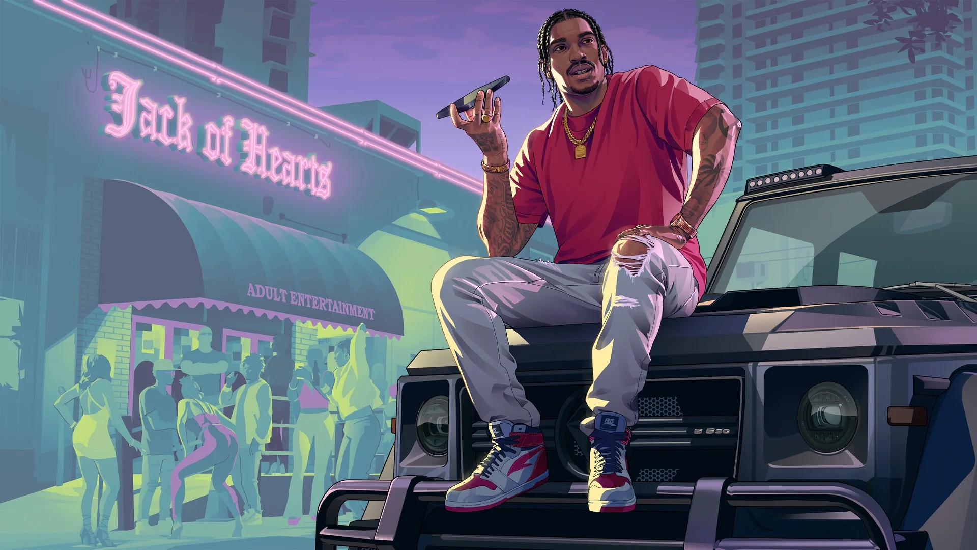 Official GTA VI media labeled Dre'Quan Priest.