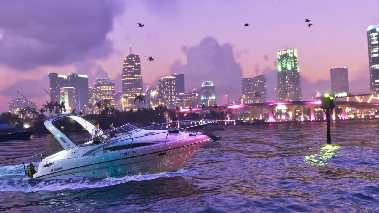 Official GTA VI media labeled Shitzu Squalo 01.