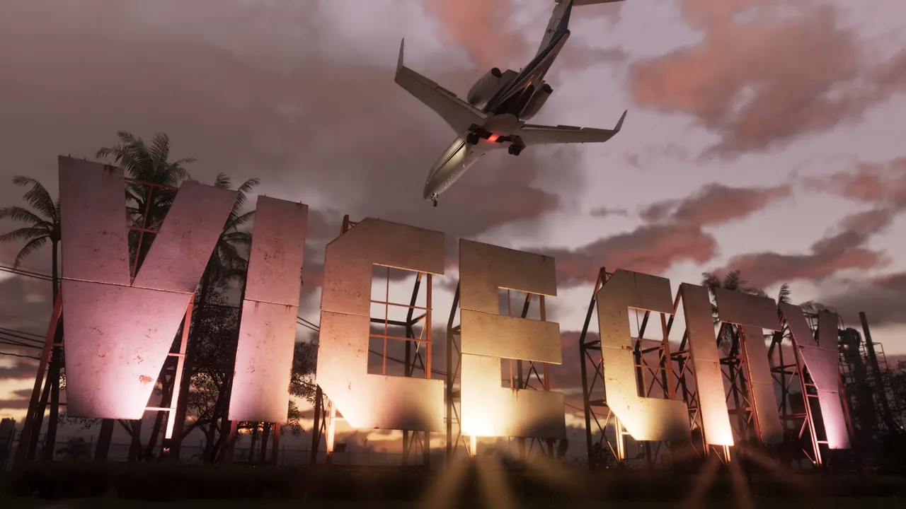 Official GTA VI media labeled Vice City 01.