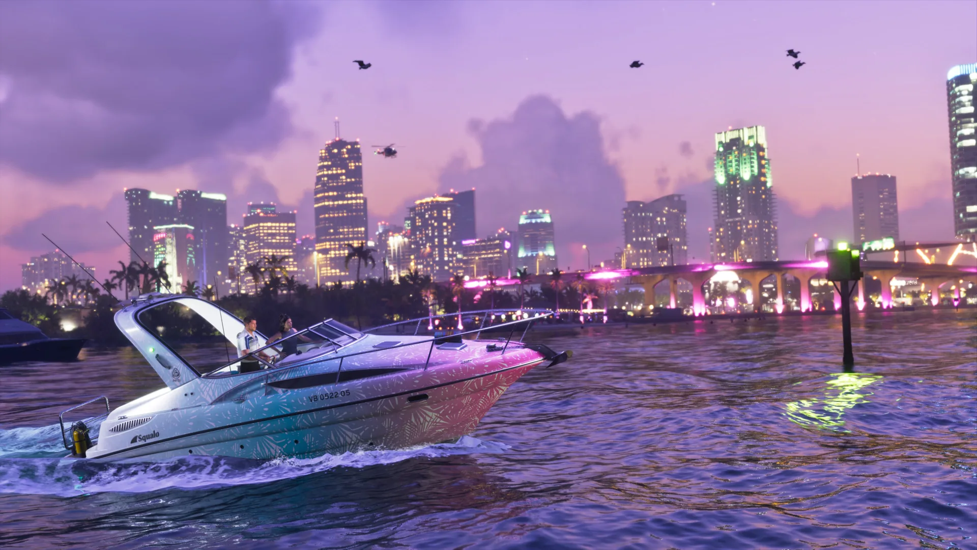 Official GTA VI media labeled Shitzu Squalo 01.