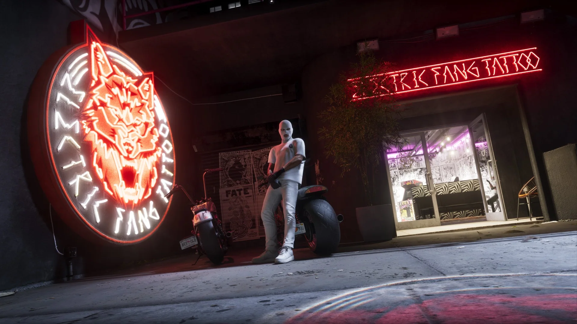 Official GTA VI media labeled Electric Fang Tattoo 01.