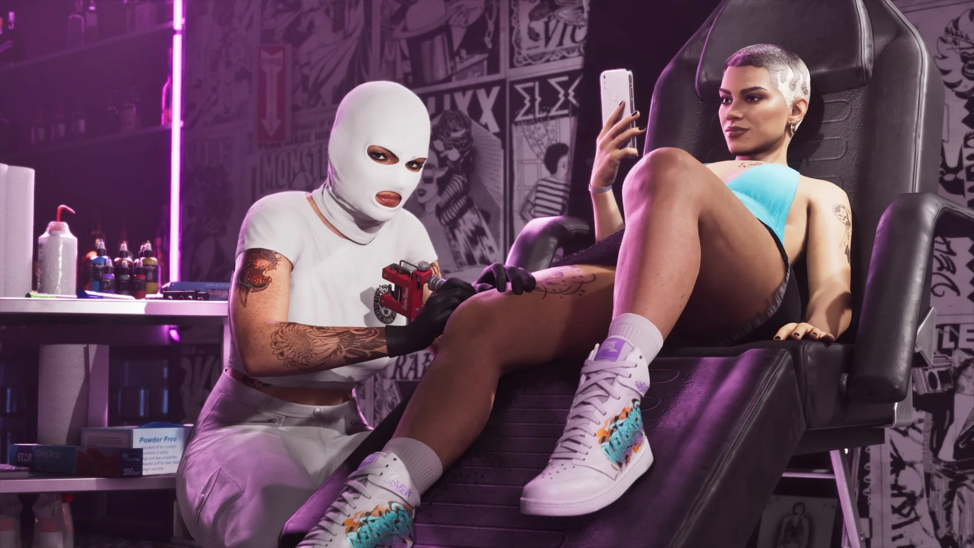 Official GTA VI media labeled Electric Fang Tattoo 02.