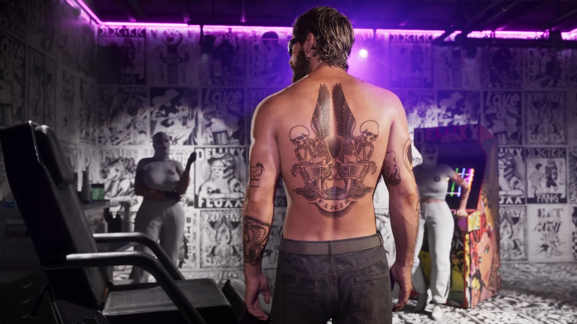 Official GTA VI media labeled Electric Fang Tattoo 04.