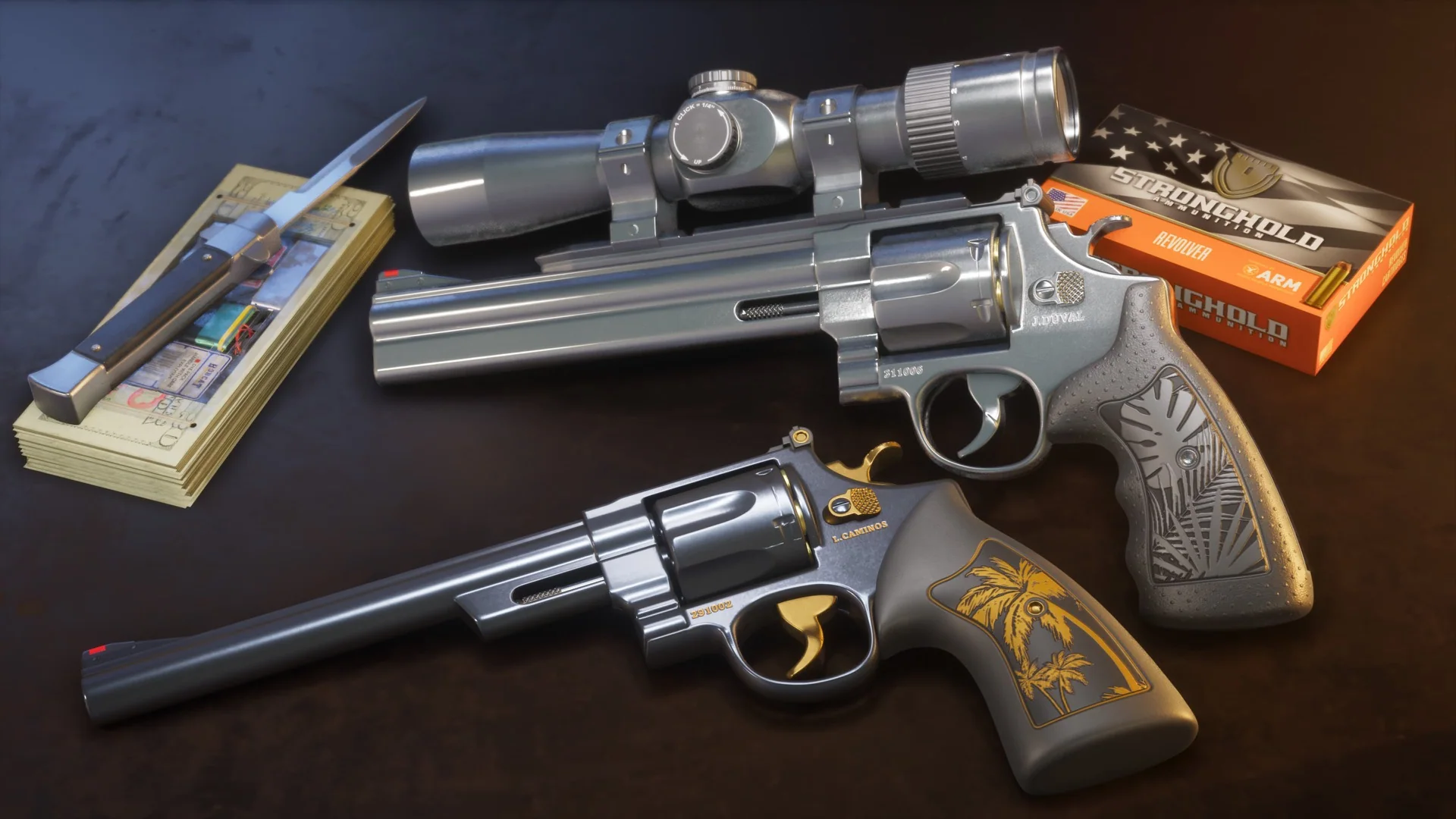 Official GTA VI media labeled Hawk & Little Morgan Revolvers 02.