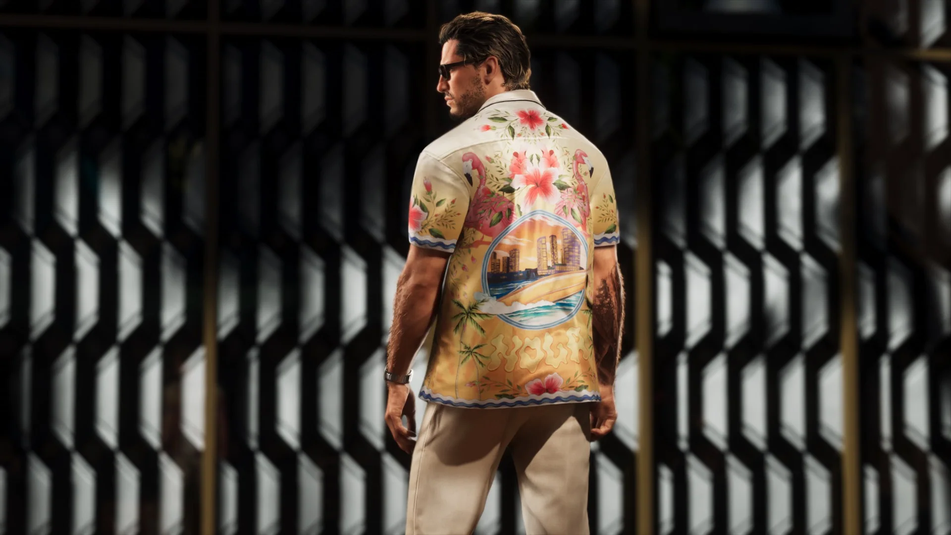 Official GTA VI media labeled Vice City Style 02.